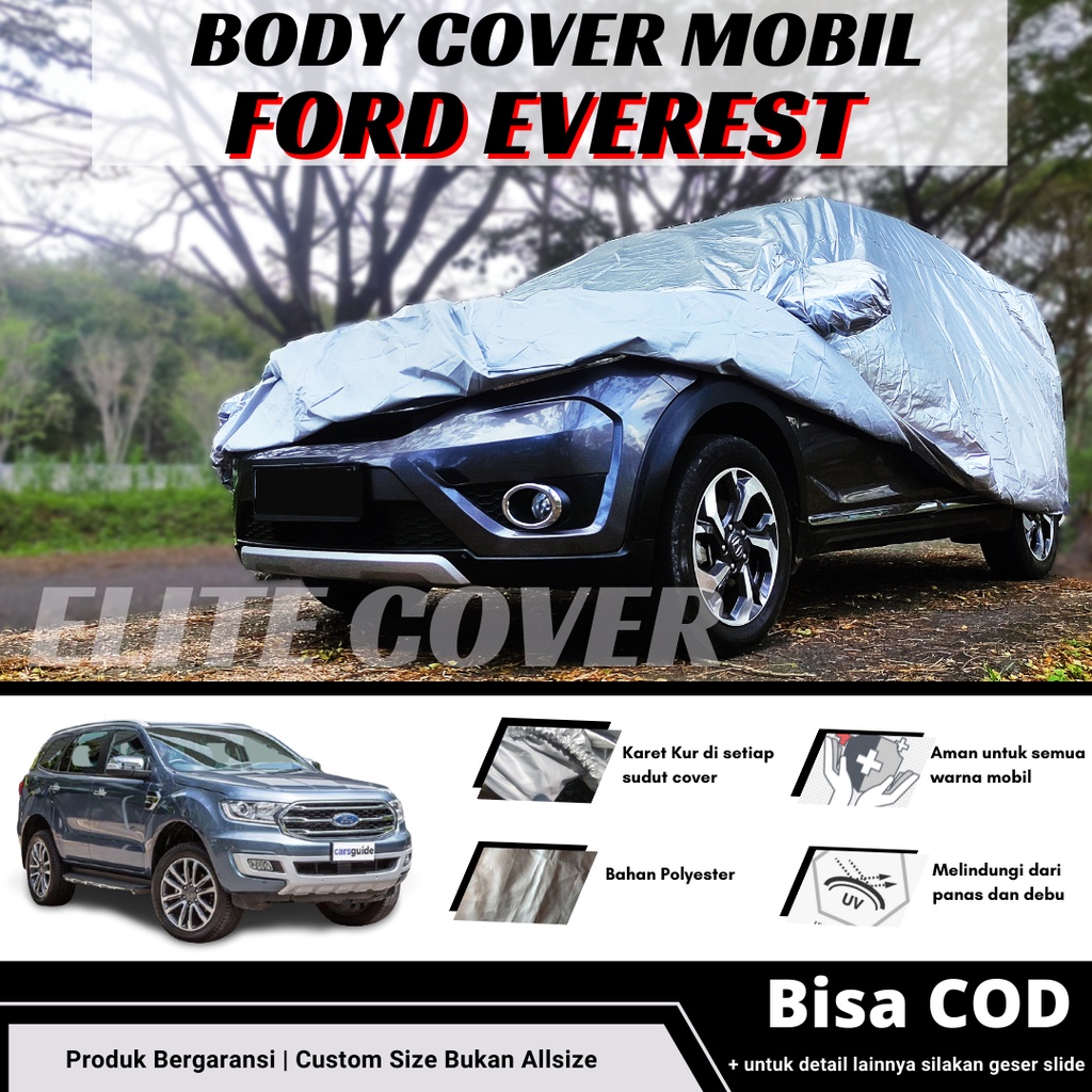 Body Cover Ford Everest Sarung Selimut Mantel Mobil Ford Everest