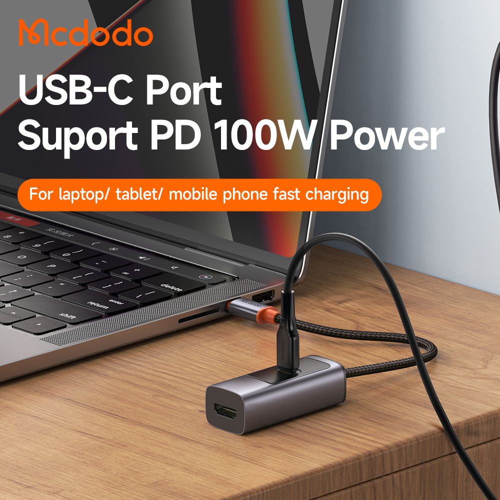 MCDODO Type C Hub 2 in 1 HU-1130 PD 100W + HDMI 3.0 Docking Station - Garansi Resmi 6 Bulan