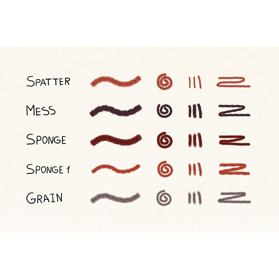 Hand Drawn Brushes For Affinity Designer