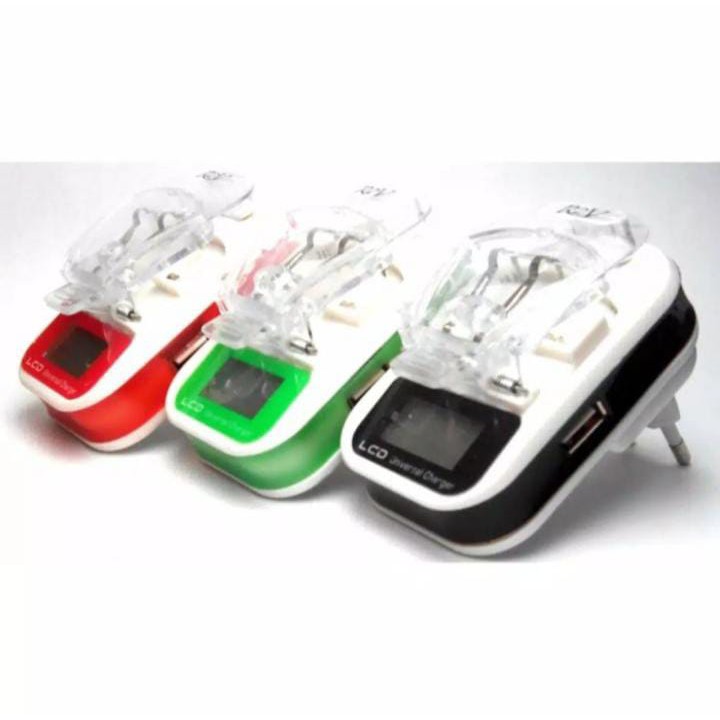 Desktop Charger Universal Casan Kodok LCD