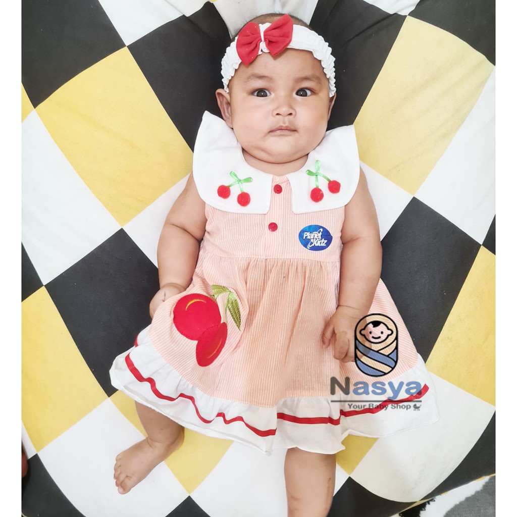 [P-039] Dress Bayi (0-6 bulan) / Dress Bayi Perempuan