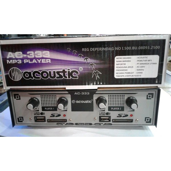 Amplifier Acoustic AC 335