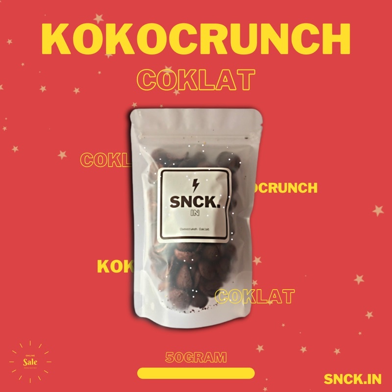 

Kokocrunch coklat/cemilan santai/murah enak