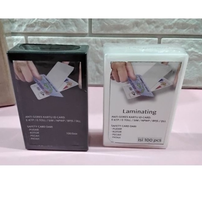 

Plastik laminating tempel