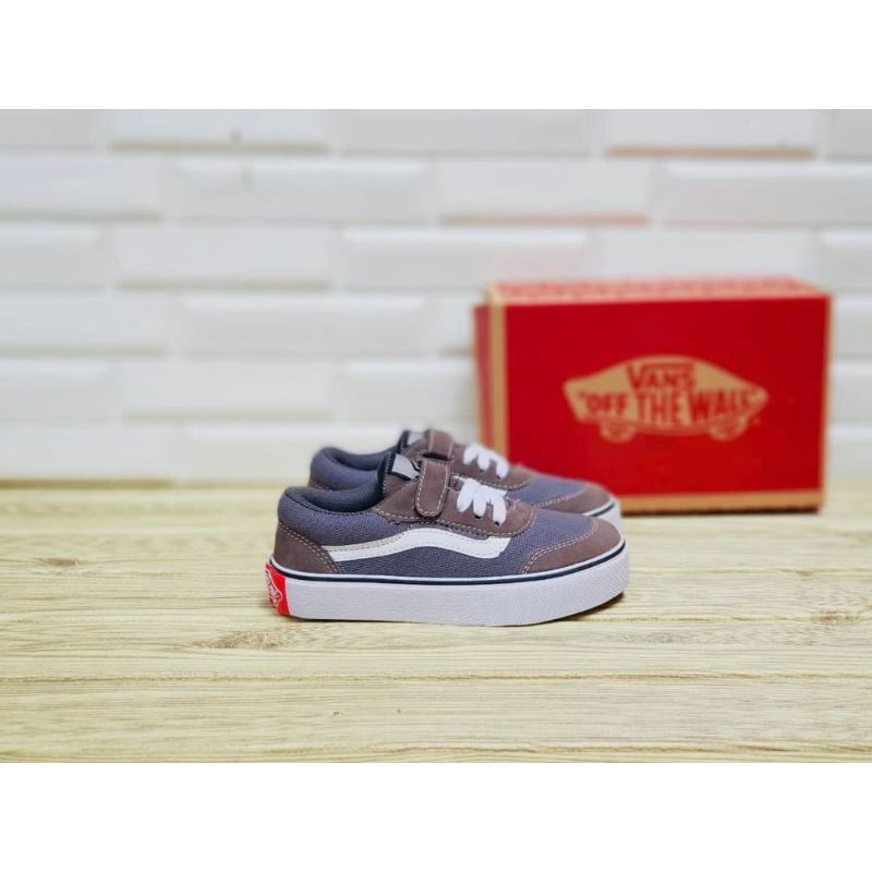 Sepatu Anak Vans Slip On Brown Size 25 - 35 Premium Quality