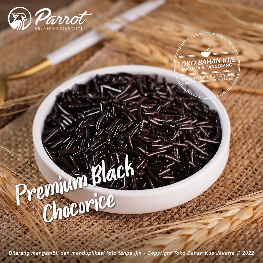 

Parrot Mesis Premium Meises Warna HITAM 250gr Meises BLACK Dark Meses