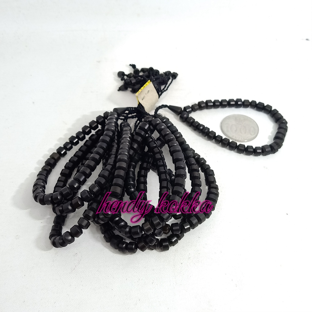 10pcs gelang koka ASLI MARDJAN BUNTUT 33 HITAM kaukah kokkah kaokah