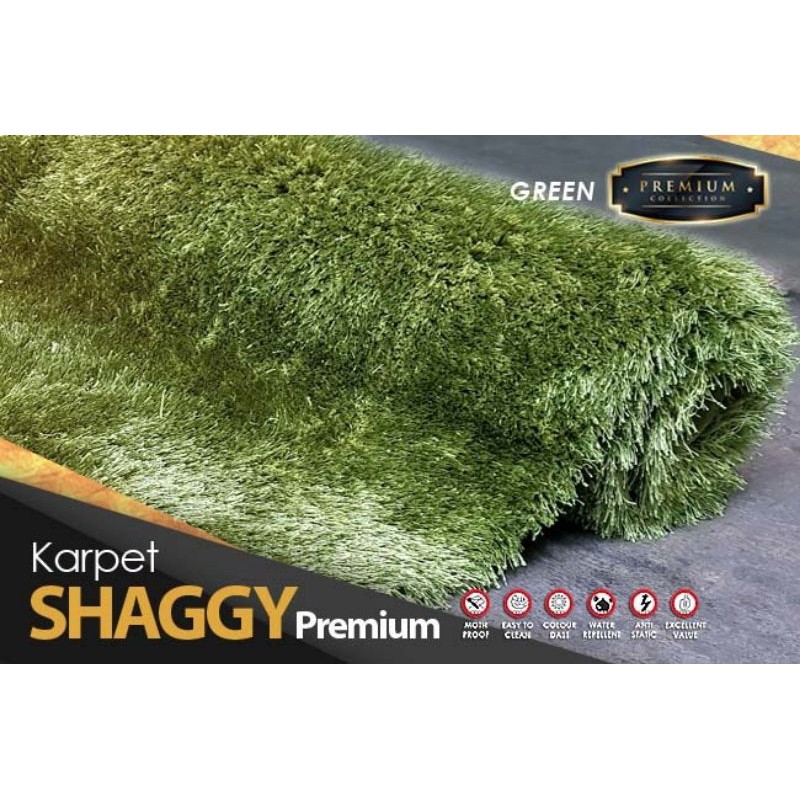 [DLUXE CARPET] Karpet Shaggy PREMIUM 160 x 230