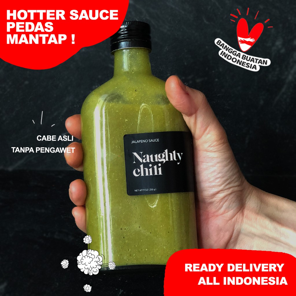 

Hot Sauce/ Sauce pedas Lauk Nakal 250 gr