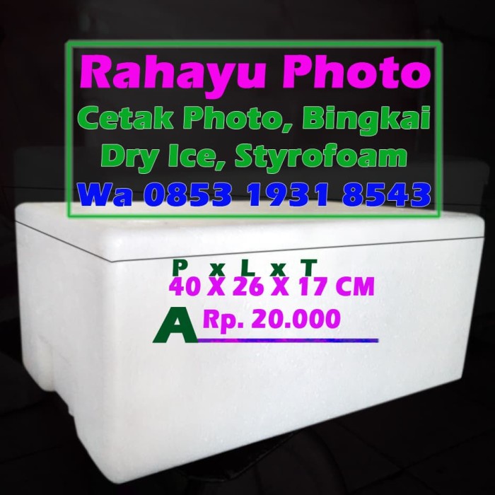 

Senikertas- Styrofoam Box A -Kertas-Seni.