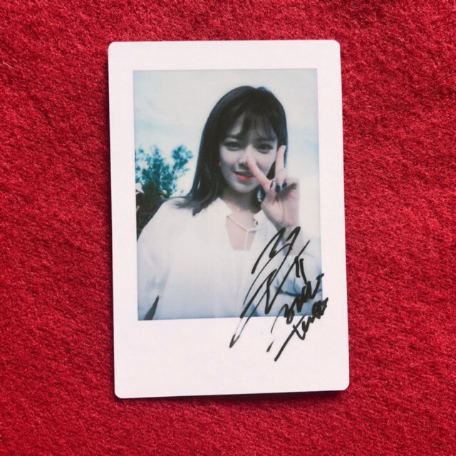 clearance ‼️ twice summer nights monograph polaroid photocard pc [jeongyeon]