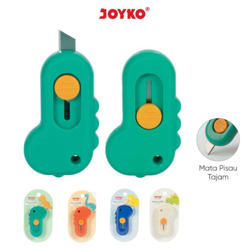 

MINI CUTTER PISAU KECIL PEMOTONG BENTUK DINOSAURUS JOYKO CU-0509