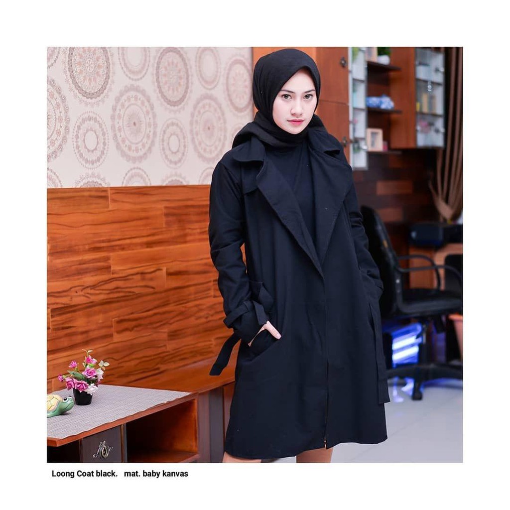 Nara Grosir - Long Coat l Jaket Wanita