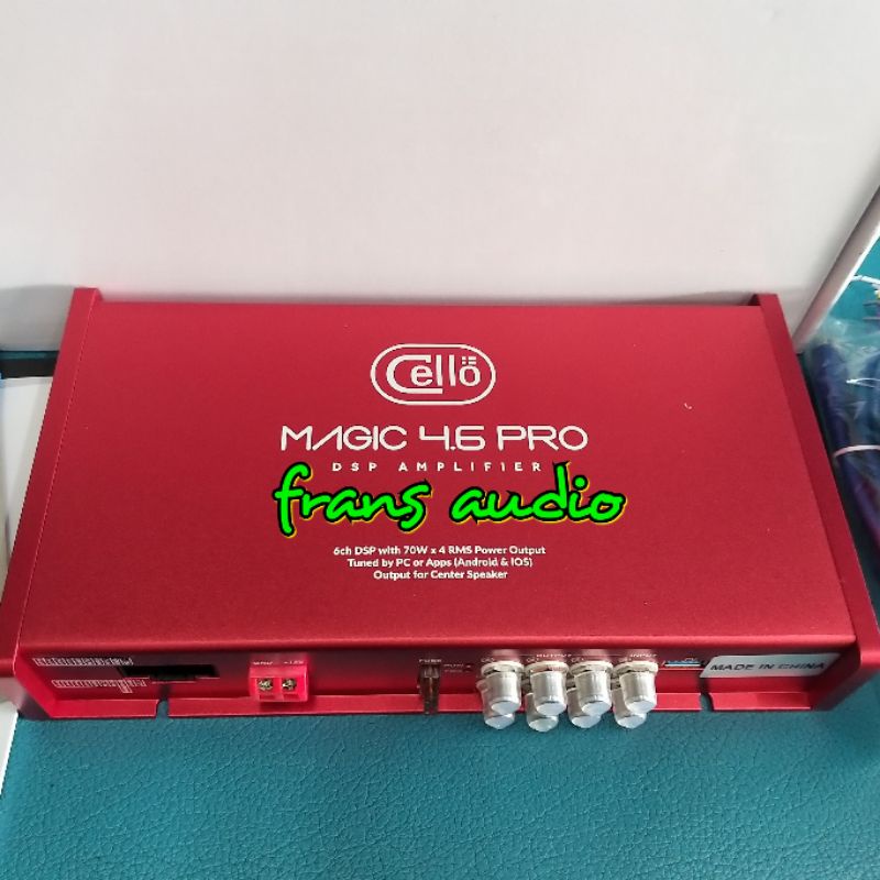 Processor Cello Magic 4.6 Pro DSP Cello 4.6Pro Parametrik EQ 4.6 Pro