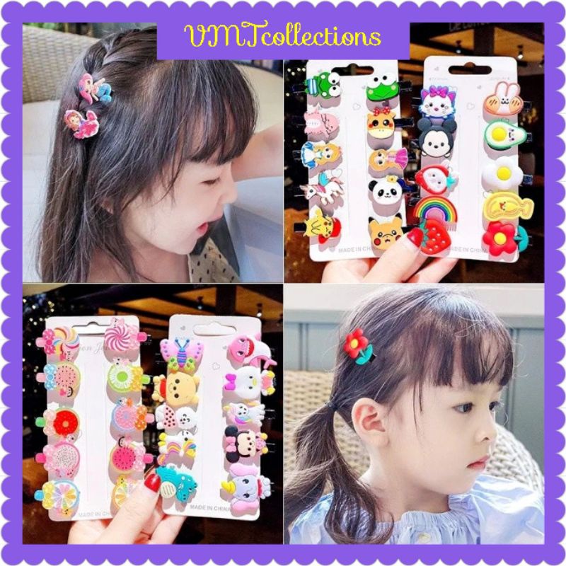 VMT - 10pcs JEPIT RAMBUT ANAK / JEPIT RAMBUT LUCU /JEPIT RAMBUT KARAKTER