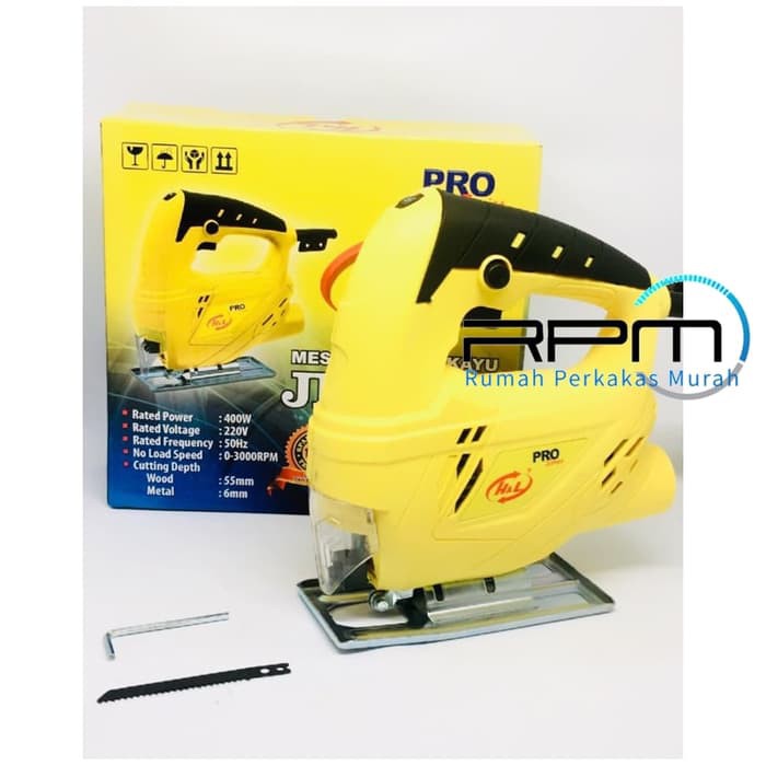 H&amp;L Pro 618 Mesin Jig Saw - HNL Mesin Potong Gergaji Triplek Jigsaw