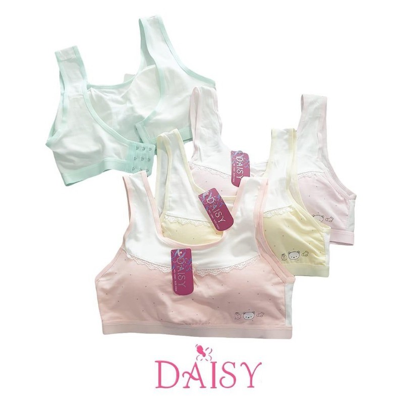 Miniset / Bra Anak Perempuan/ Remaja Busa Kait Daisy