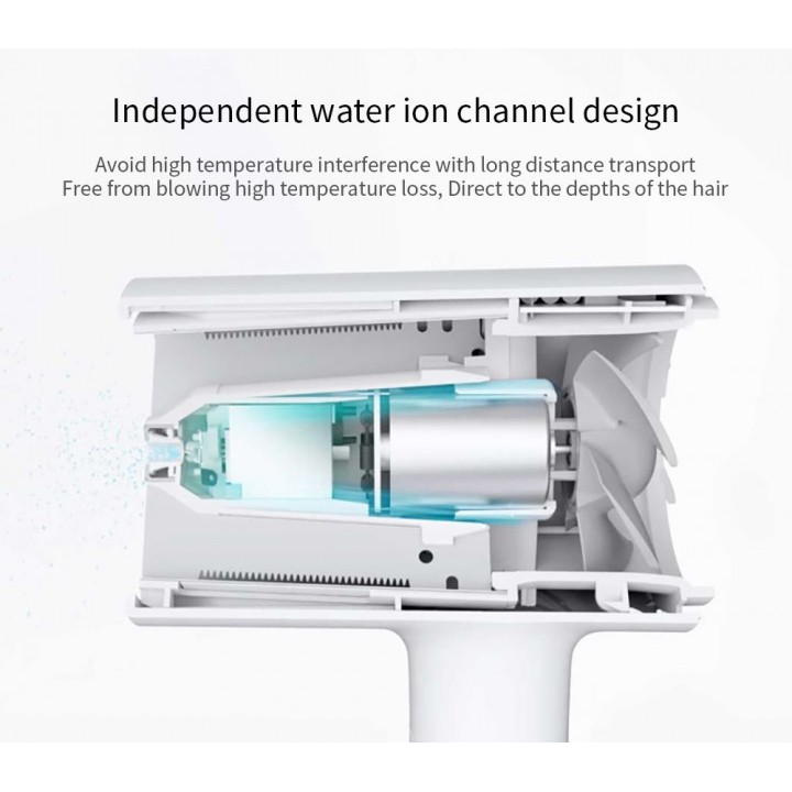 XIAOMI MIJIA Water Ion Temperature Control Hair Dryer 1800W - CMJ01LX