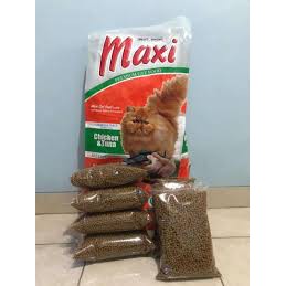 Maxi Cat Repack paket 2kg Makanan Kucing Repack