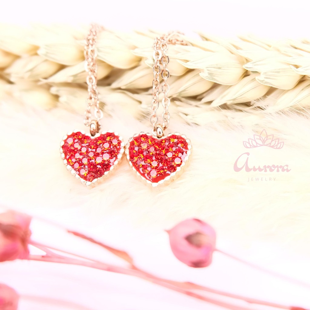 Kalung Sparkling Heart N8 by Aurora Jewelry®