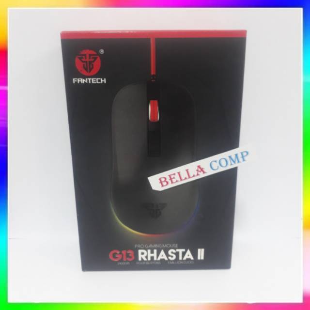 Murah!! Mouse Gaming FANTECH G13 RHASTA IIGaming Mouse RGB