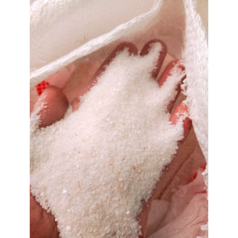 Pasir Silika Halus Putih untuk air terjun aquascape