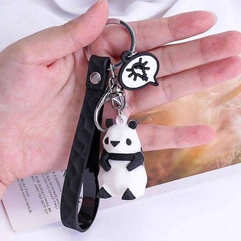 COD❤Gantungan Kunci Bentuk Koala Kartun Keychain Geometric Lucu Animal Motor Keychain Cute Panda Dinosaur Keychain Pendant Metal Key Fashion Baju Mobil Tas Serbaguna GTG02