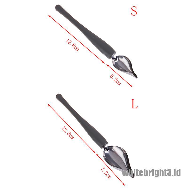 ❤White3 Warna Putih❤ Sendok Piring Saos / Sushi / Dessert Untuk Dekorasi