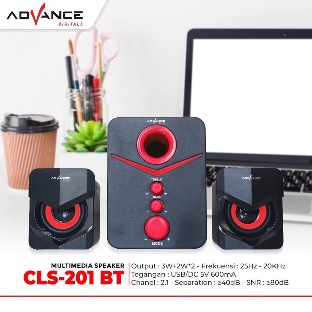 Speaker Laptop / Speaker multimedia 2.1 Bluetooth Advance CLS-201BT