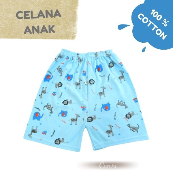 [ 3pcs ] Celana Pendek Jumbo Size M, L, XL warna