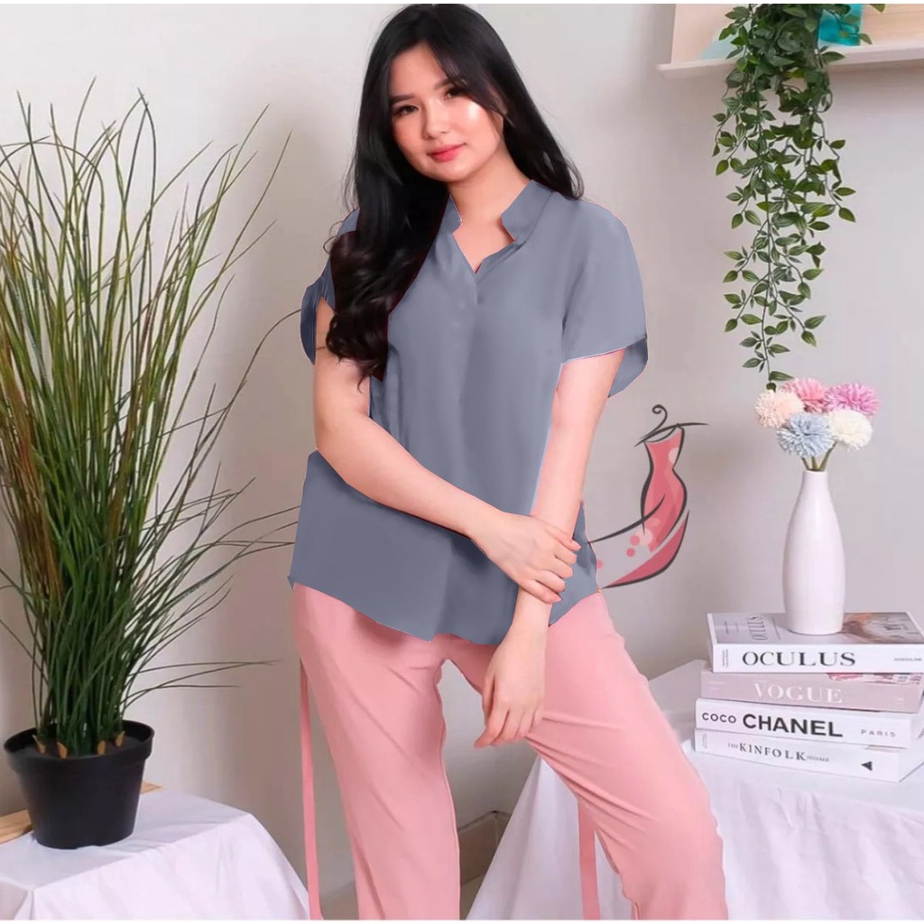 ATASAN BLOUSE WANITA OVER SIZE