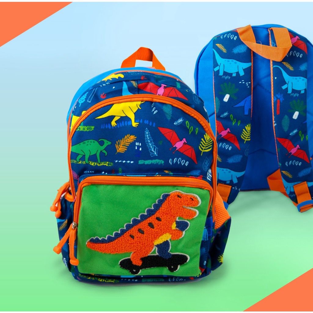 TAS RANSEL BACKPACK ANAK TK DINO T0077