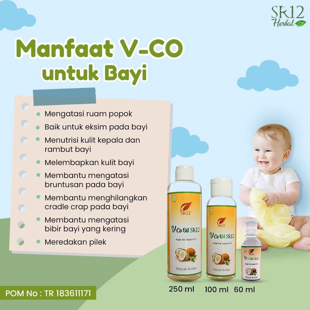 Vco SR12 - Vco - Minyak Kelapa Murni - Vco Virgin Coconut Oil