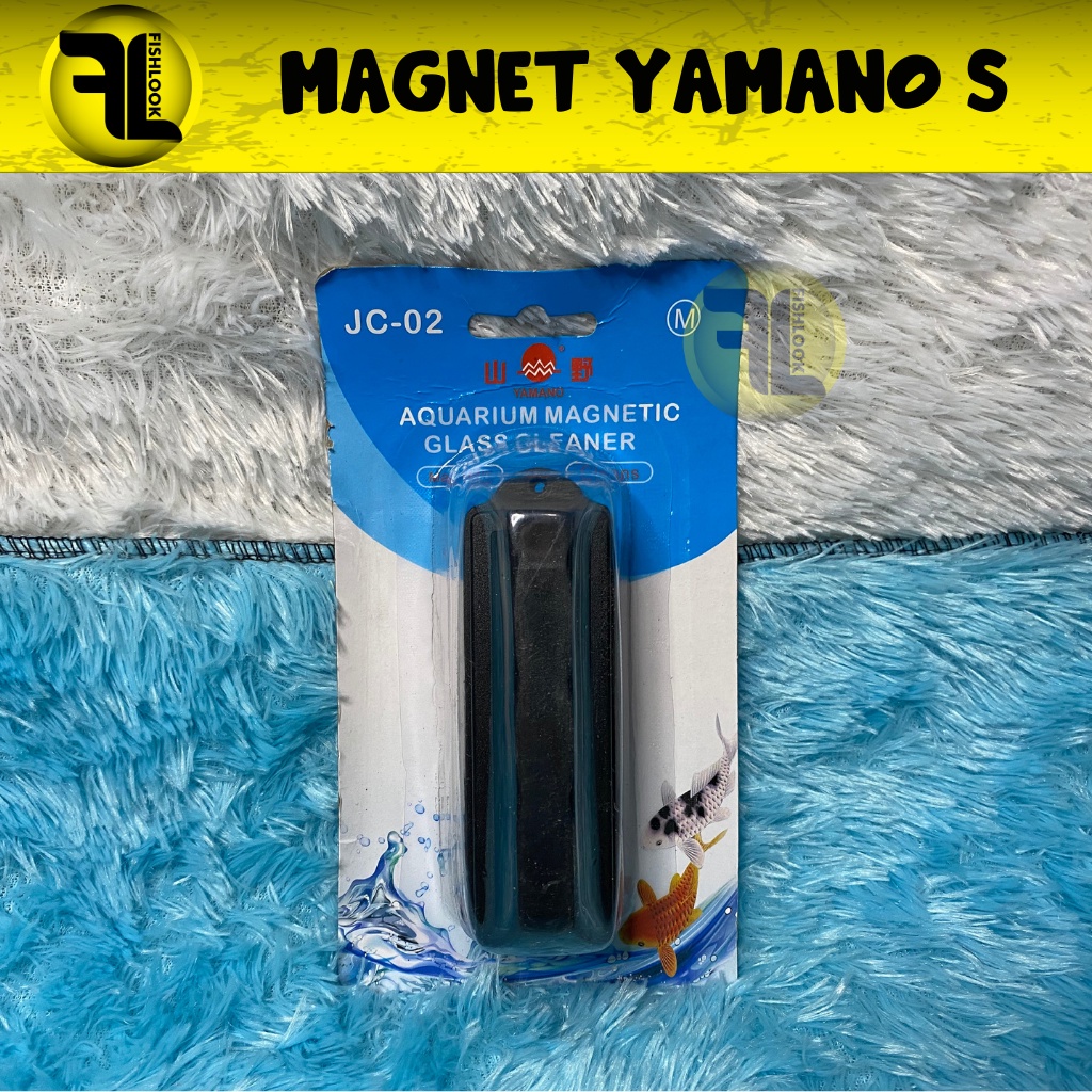 Yamano JC 02 Medium Magnet Pembersih Kaca Aquarium Aquascape Magnetic