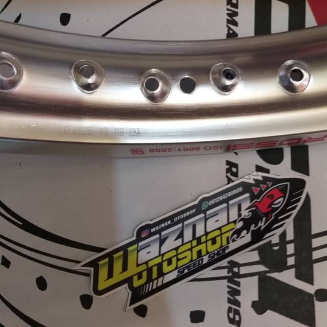 VELG ROSSI 185 SILVER RING 17
