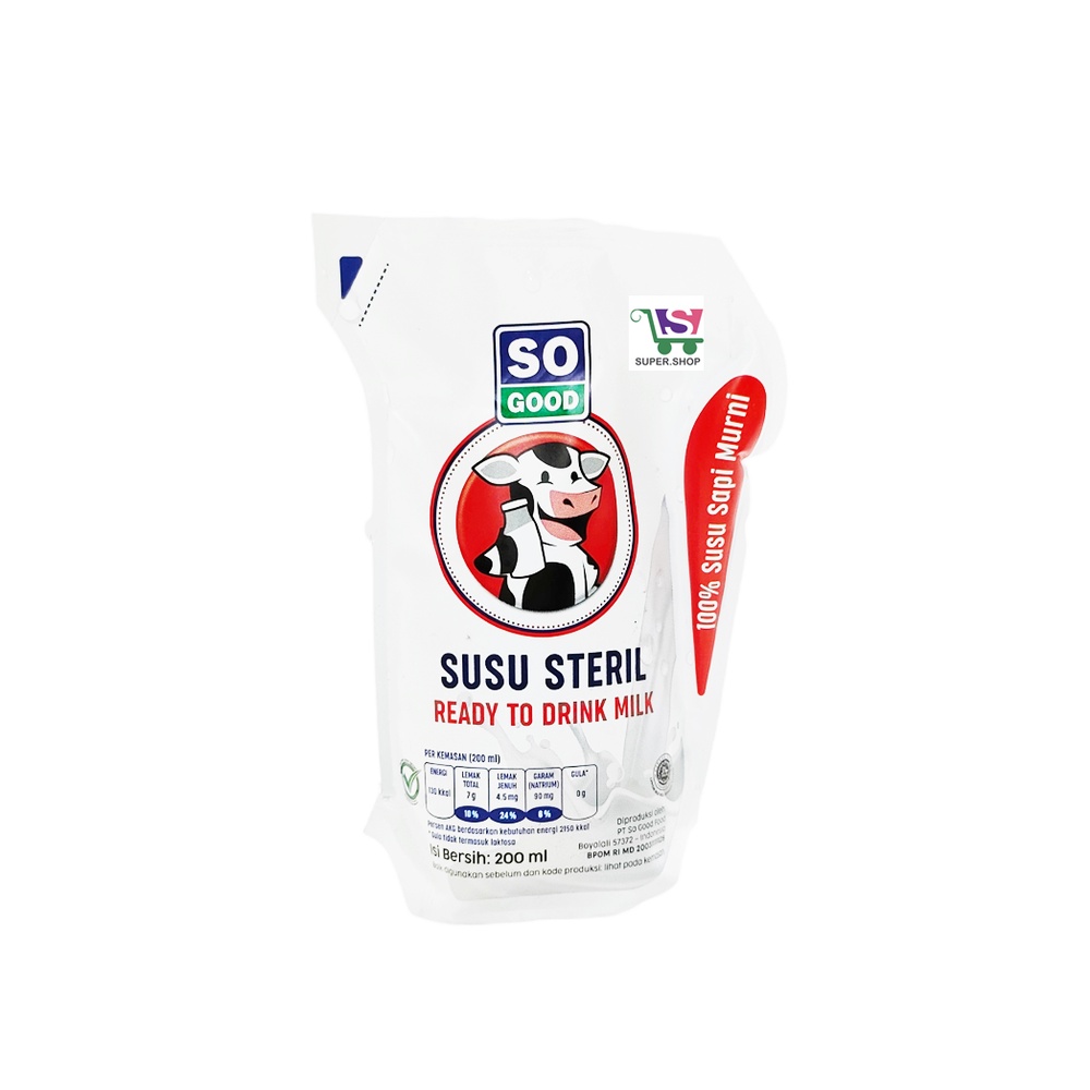 So Good Susu Steril 200 ML