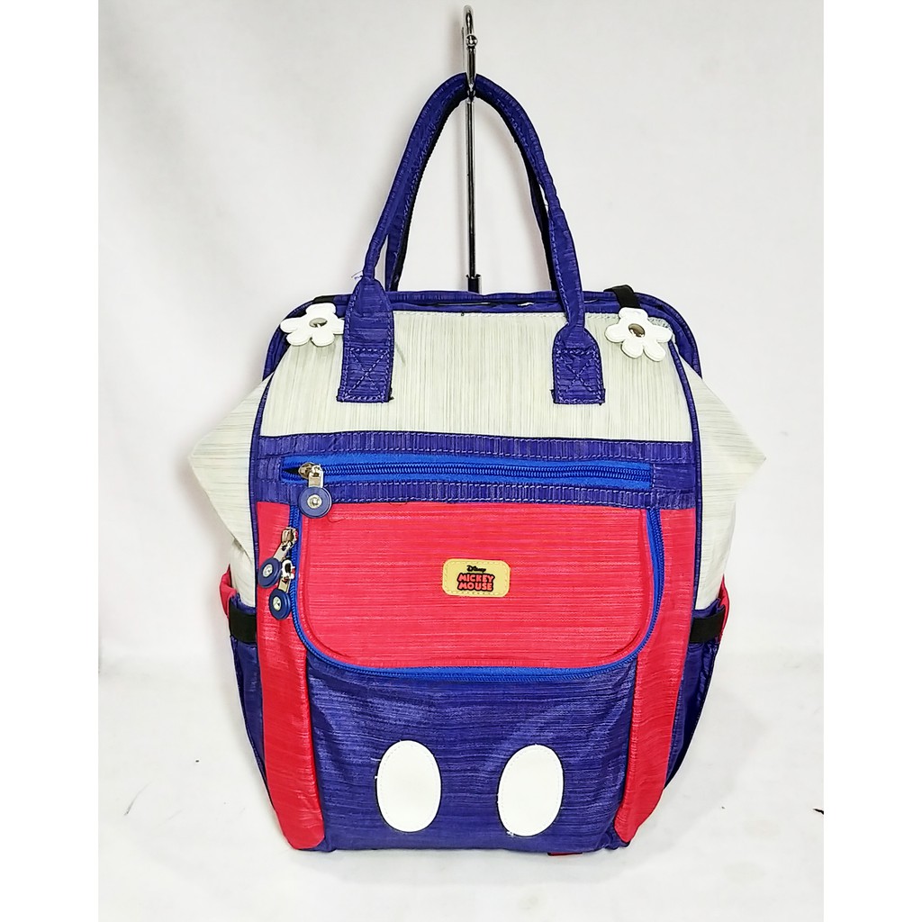 MOJI- Diaper Bag Miki / Mommy Bag / Backpack / Tas Popok Susu Bayi Import 6002