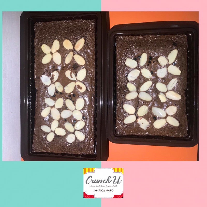 

Brownies Coklat Crunch.U