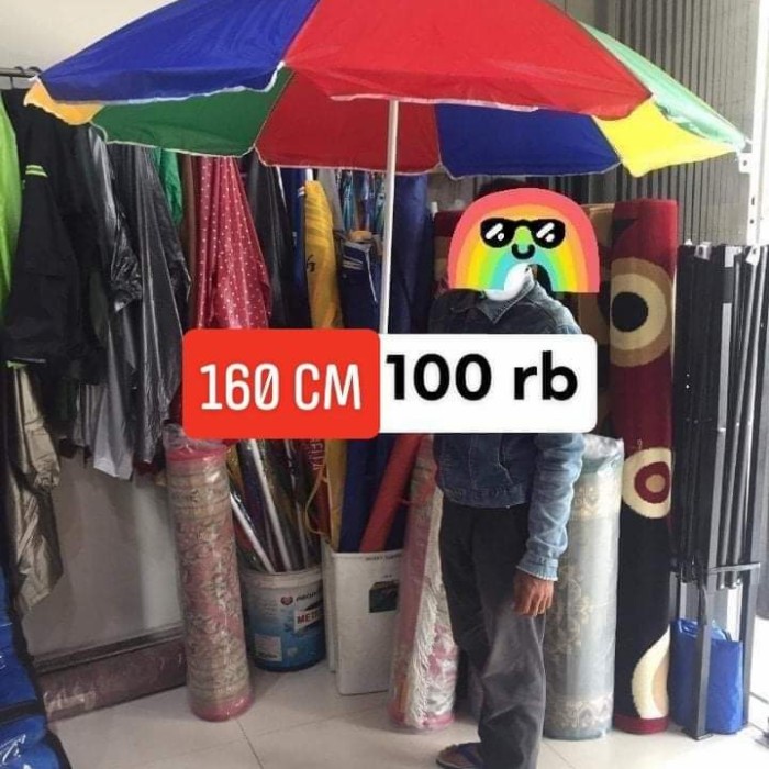 

tenda payung kecil 160 cm pasar online makassar