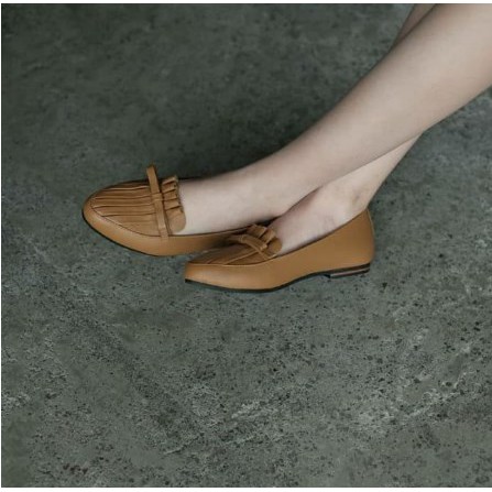 PROMO GROSIR Sepatu Kerja Wanita Hitam Formal Dinas Casual Perempuan Keren Best Kilap Kantor Jk101
