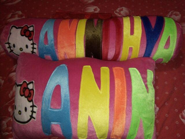 Set Bantal Nama Dan Guling Nama