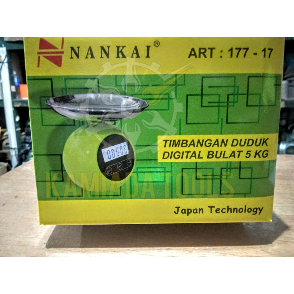 Timbangan Duduk Digital Bulat NANKAI/ Timbangan Digital Bulat NANKAI