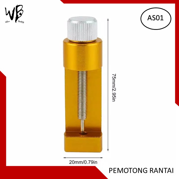 Alat Pemotong Rantai Jam tangan Watch Link Pen Band strap Remover