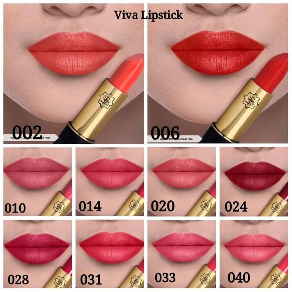 Viva Lipstick Blue Series standar No. 01 - 20