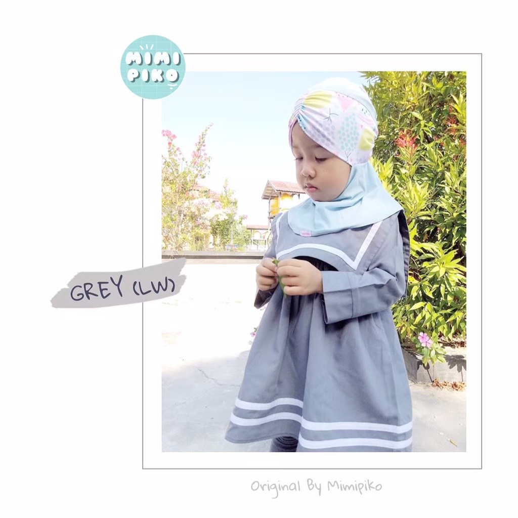 TUNIC GAMIS / BAJU ANAK SAILOR TOP ORIGINAL MIMI PIKO XS - M / 0 - 3 TAHUN