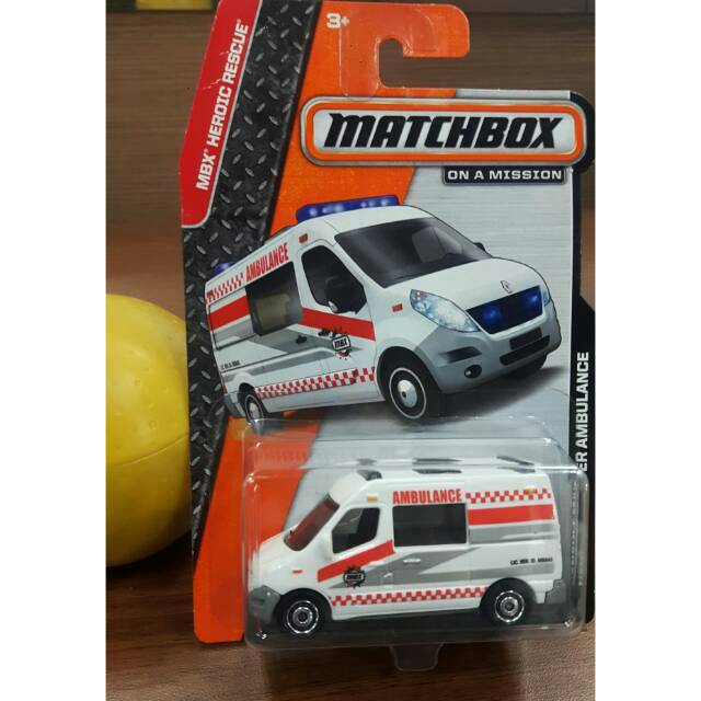 matchbox cars ambulance