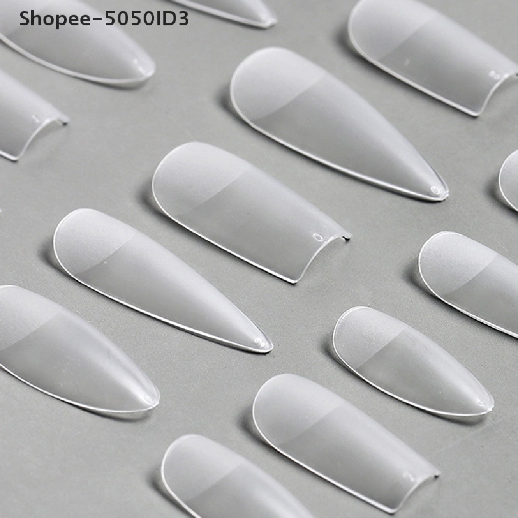 (ko) 240pcs / Set Kuku Palsu Akrilik Full Cover Untuk Nail Art