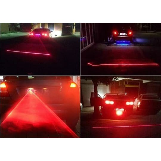 BRAKELAMP LAMPU REM KABUT LASER LAZER GARIS MERAH MOBIL MOTOR UNIVERSAL