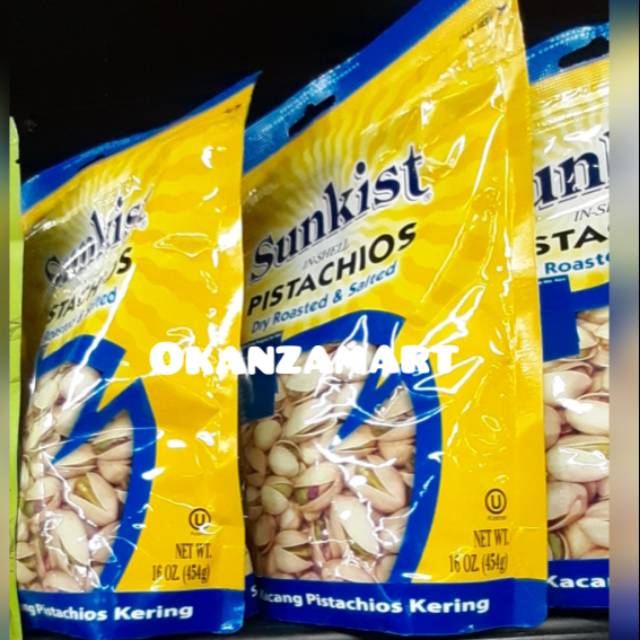 

Sunkist Roasted Pistachio 454gr