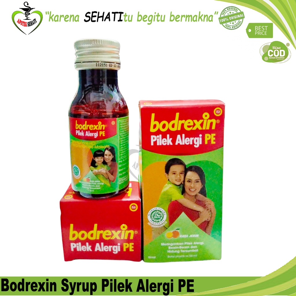 BODREXIN PILEK DAN ALERGI SIRUP 56 ML